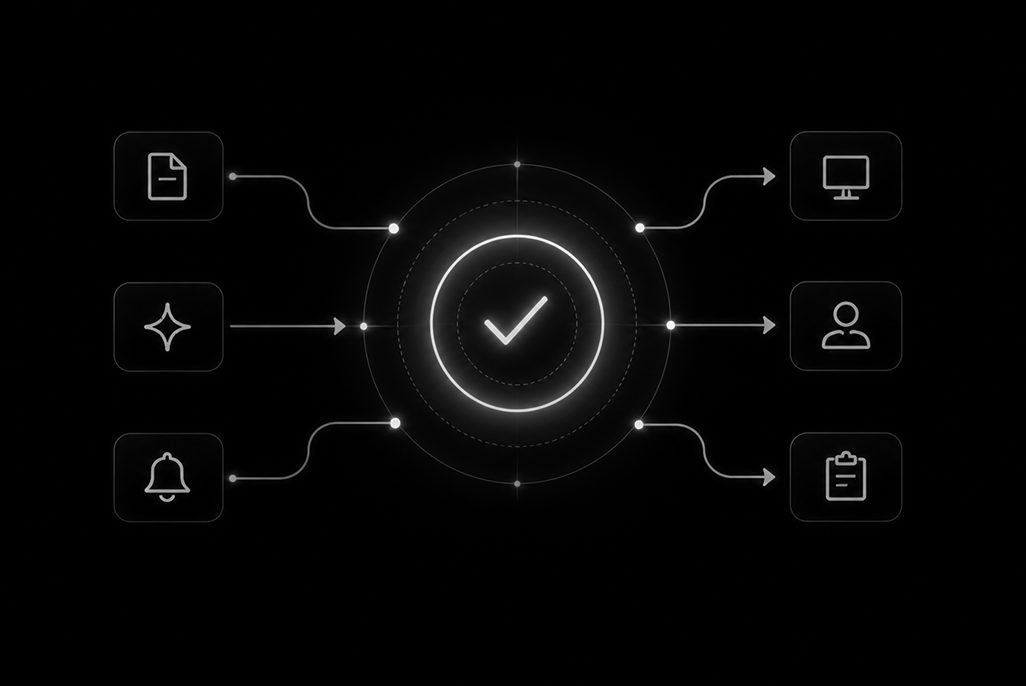 Execution Layer: operator apps and dashboards in command